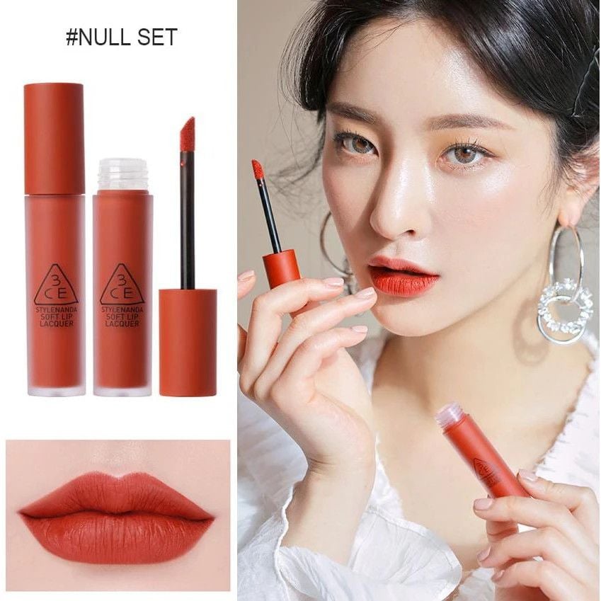 Son 3CE Soft Lip Lacquer #Null Set ( ko tđ)