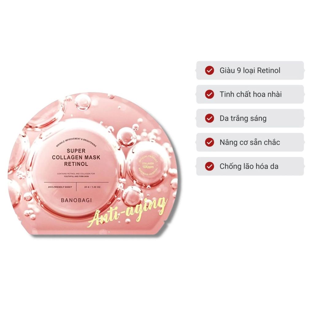 Banobagi - Nạ Super Collagen #Retinol