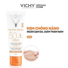 Vichy - KCN Anti-Dark Spots 3 in 1 50ml (Mẫu mới) #Gạch Nâu