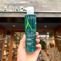 Sữa Rửa Mặt A-Derma Gel Moussant Purifiant Phys-Ac 200ml