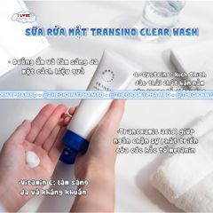 Sữa Rửa Mặt Transino Clear Wash EX 100g