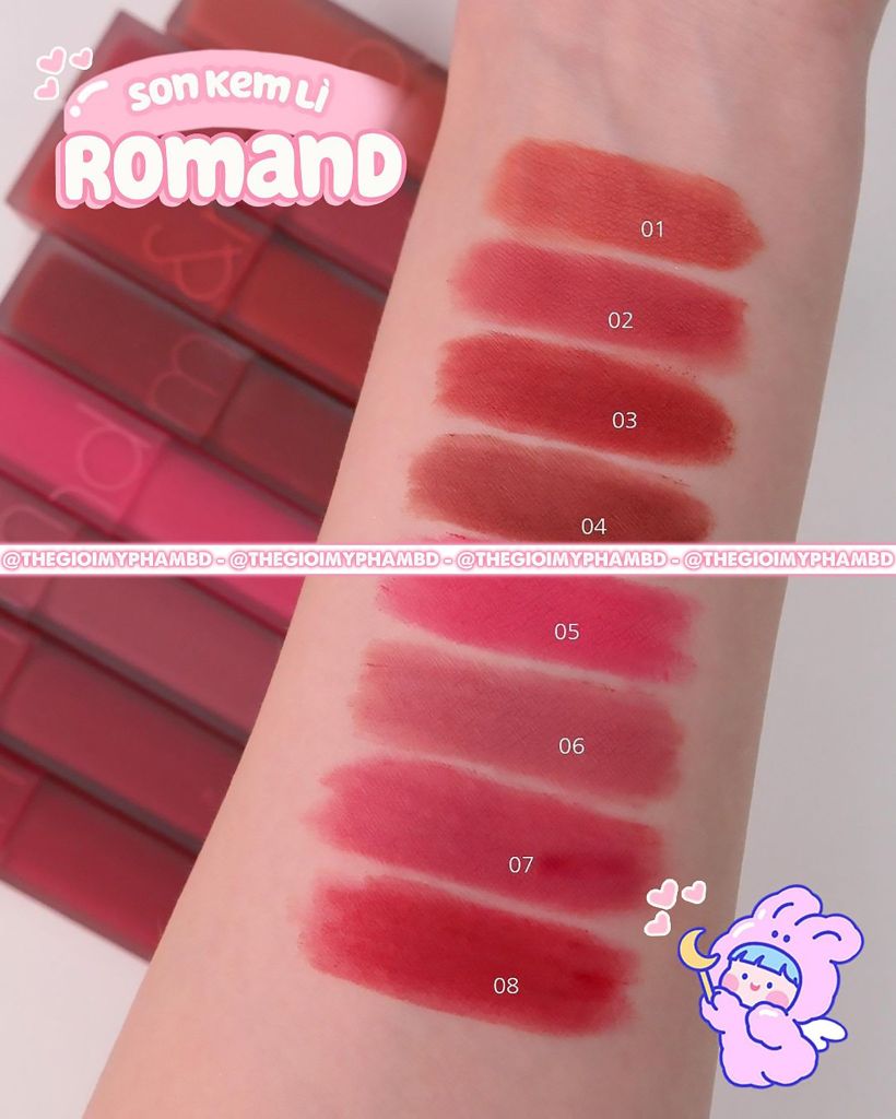 Son Kem Lì Romand Blur Fudge Tint #08