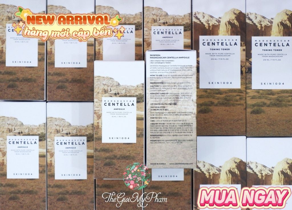 Skin1004 - Madagascar Centella Ampoule 55ml (Mẫu mới)