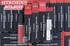 MAC - Son Kem MAC Powder Kiss Lipcolour #998 (Ko tđ)