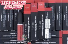 MAC - Son Kem MAC Powder Kiss Lipcolour #982 (Ko tđ)