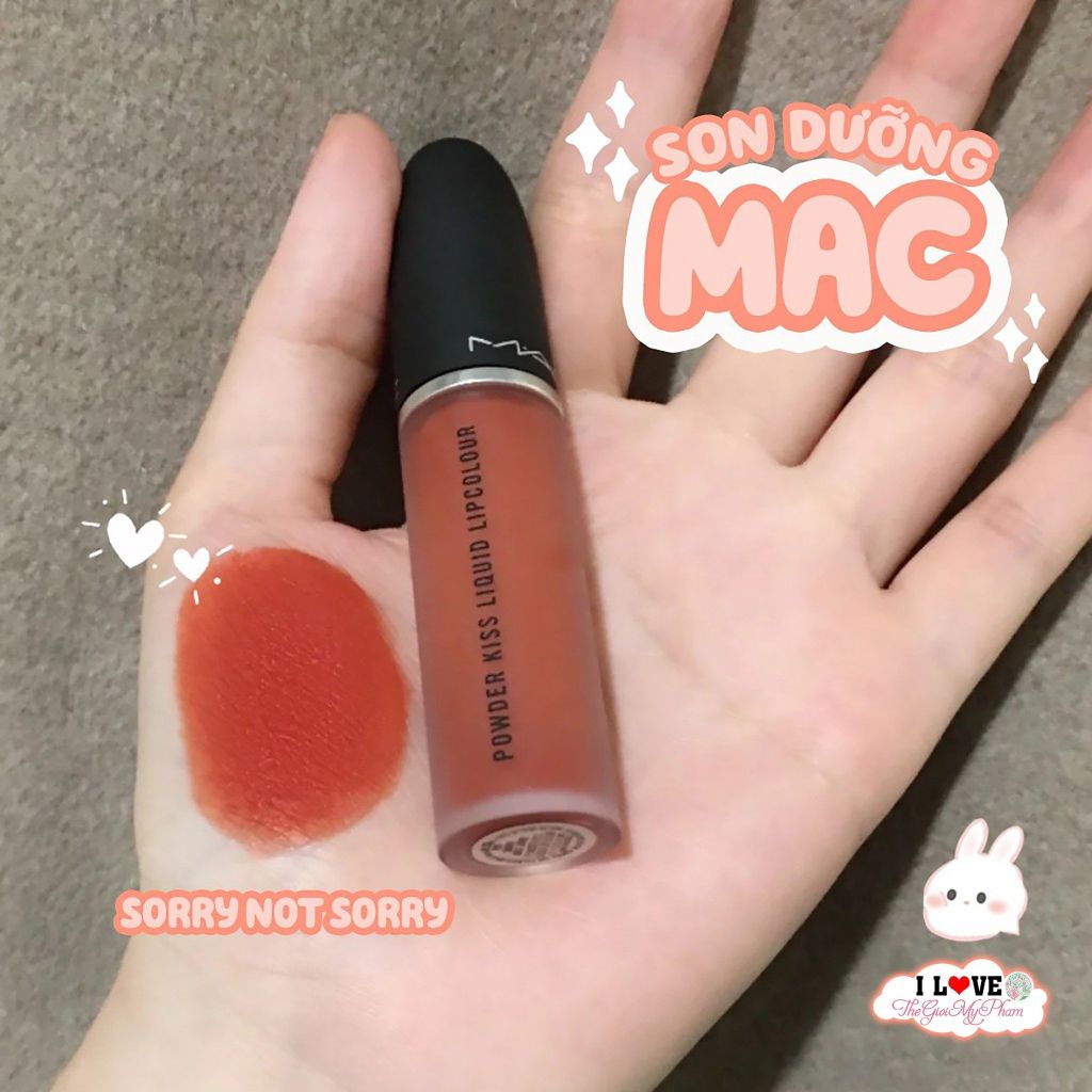 MAC - Son Kem MAC Powder Kiss Lipcolour #998 (Ko tđ)
