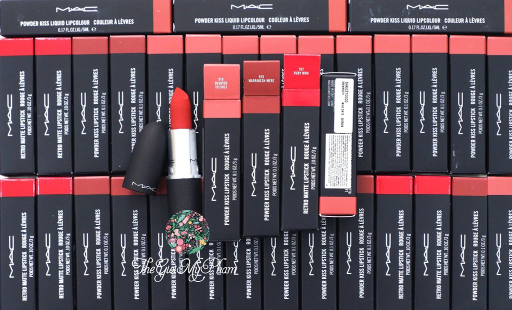 Son MAC Ruby Woo ( Ko tích điểm)