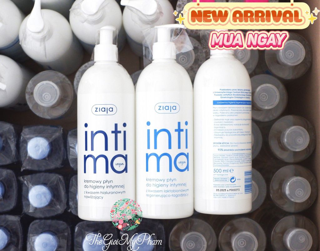 Dung dịch vệ sinh Intima 500ml #Xanh Nhạt