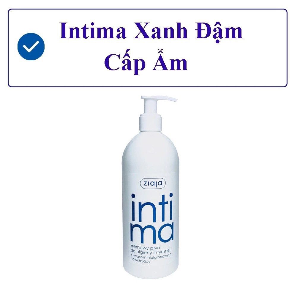 Dung dịch vệ sinh Intima 500ml #Xanh Đậm