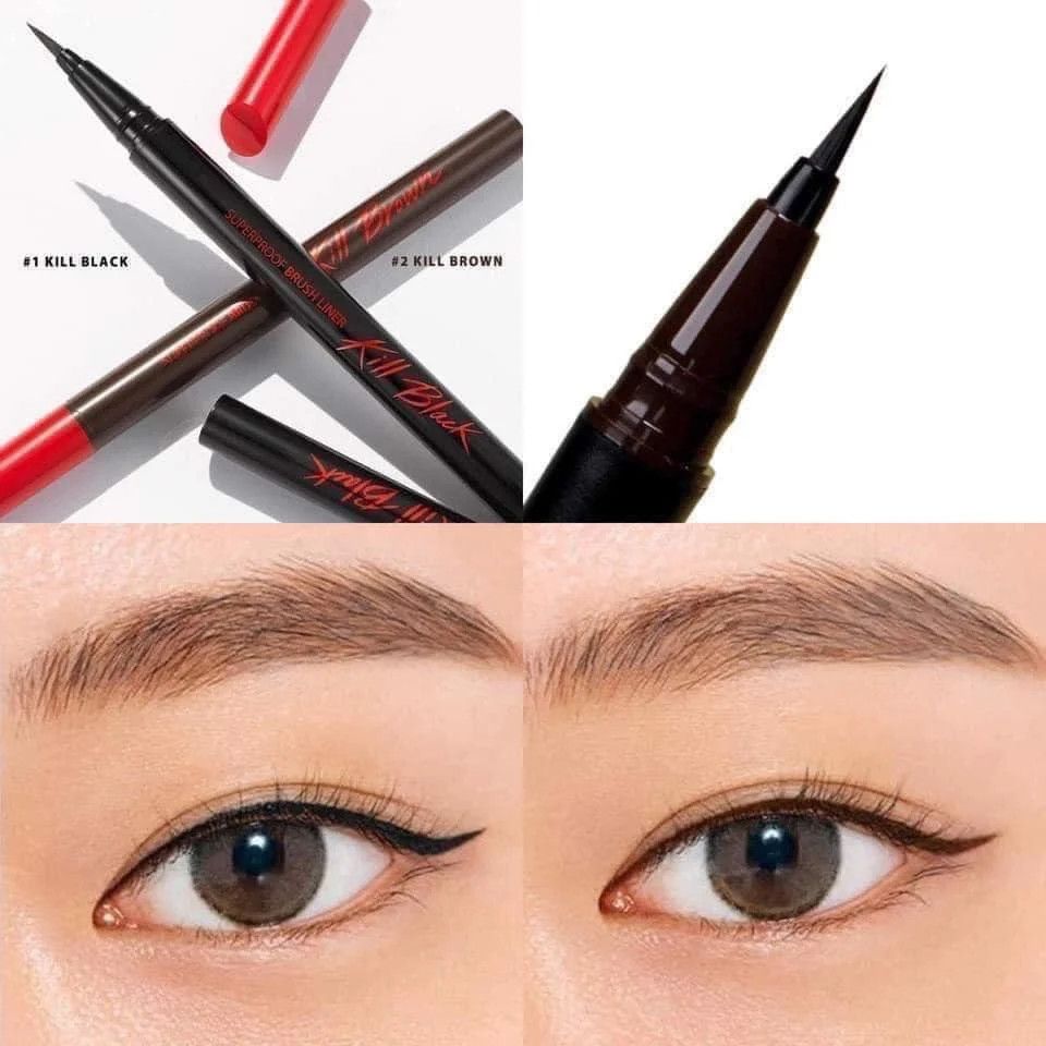 Bút Kẻ Mắt Clio Superproof Pen Liner Kill 0.55ml #01 Black