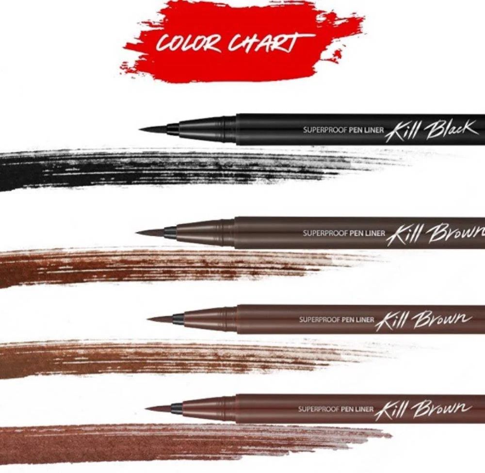 Bút Kẻ Mắt Clio Superproof Pen Liner Kill 0.55ml #01 Black