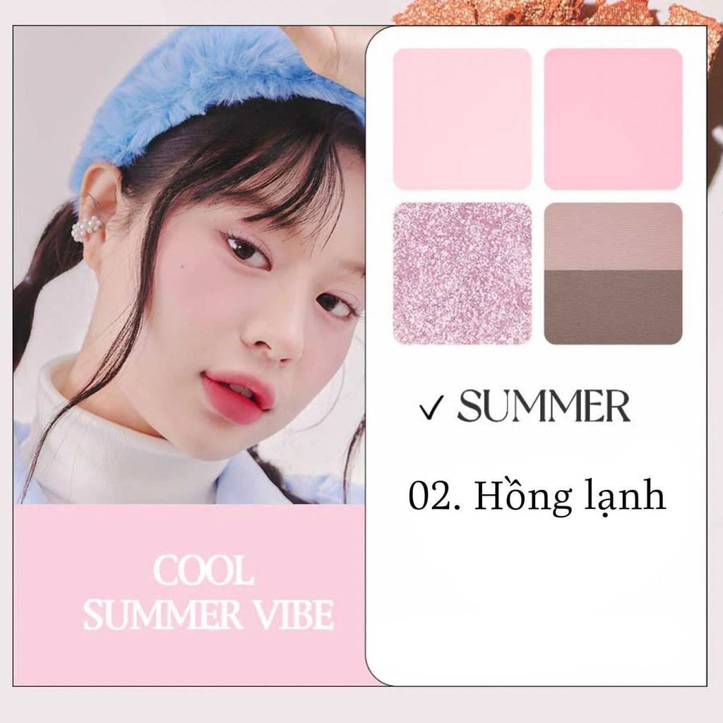 Phấn mắt INK Pocket Shadow Palette #02