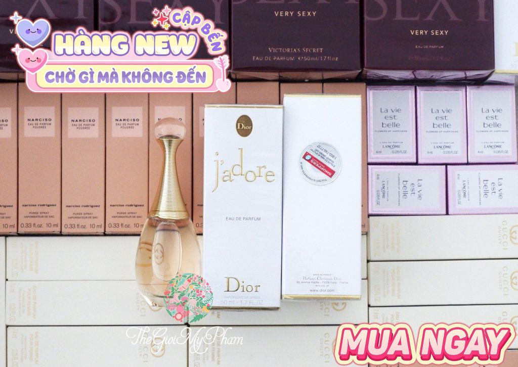 Nước Hoa Nữ Dior J’adore Eau De Parfum 50ml (Ko Tđ)