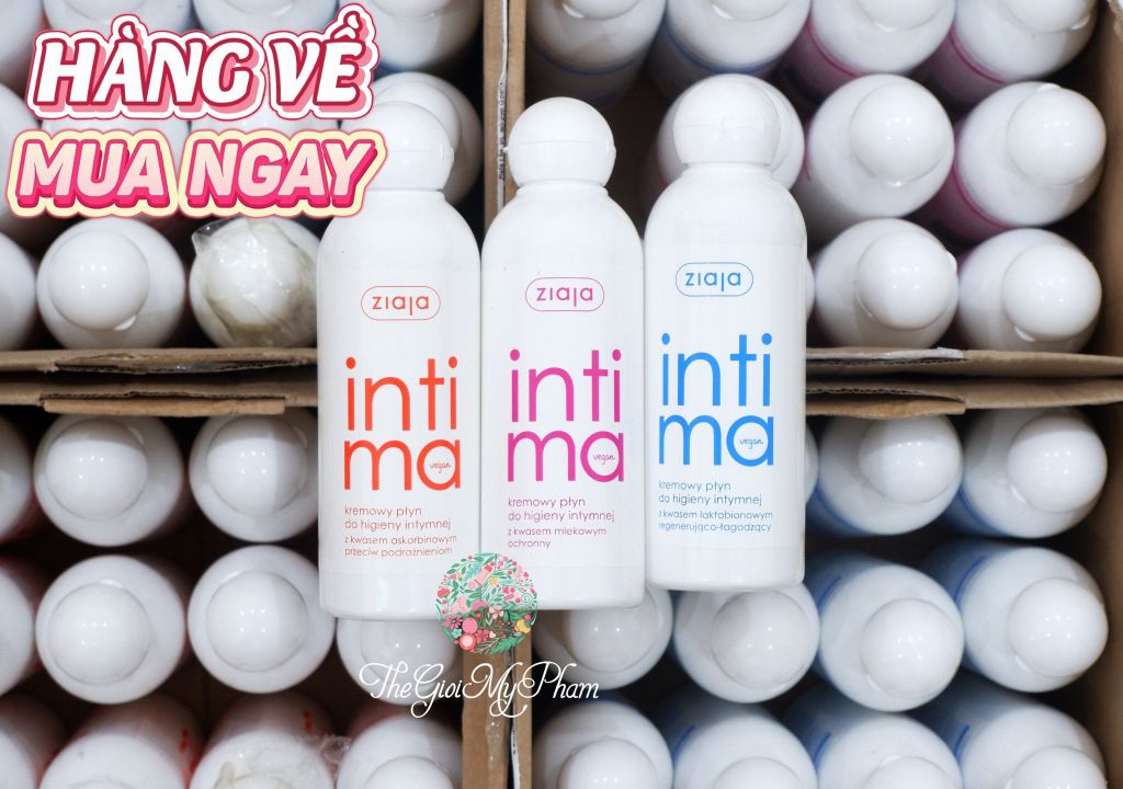 Dung dịch vệ sinh Intima 200ml #Hồng