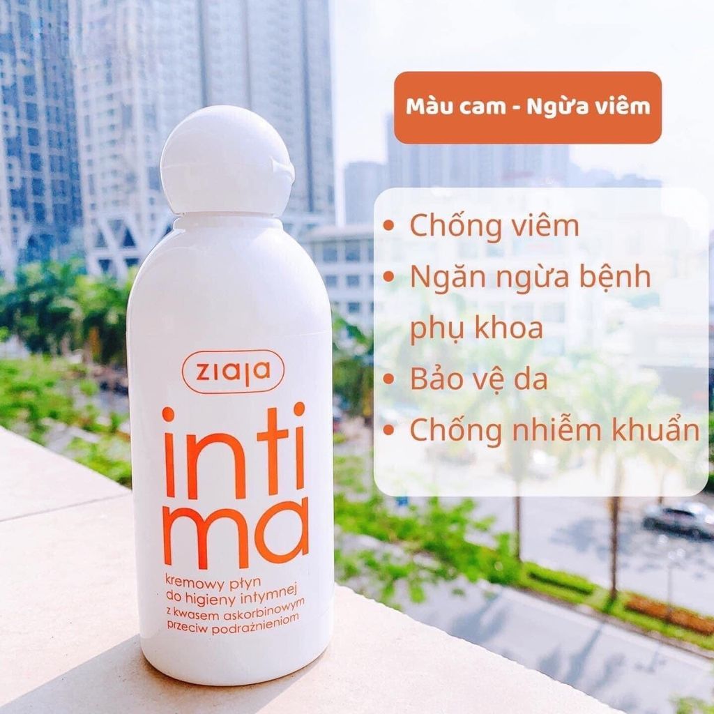 Dung dịch vệ sinh Intima 200ml #Cam