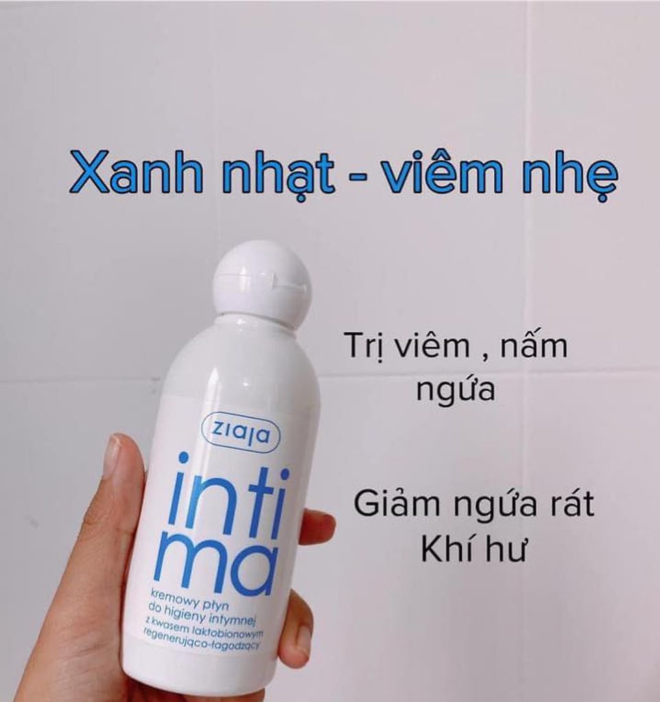 Dung dịch vệ sinh Intima 200ml #Xanh Nhạt