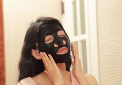 Mặt nạ Sexylook đen - trắng da + trị mụn (bông cúc vàng) New