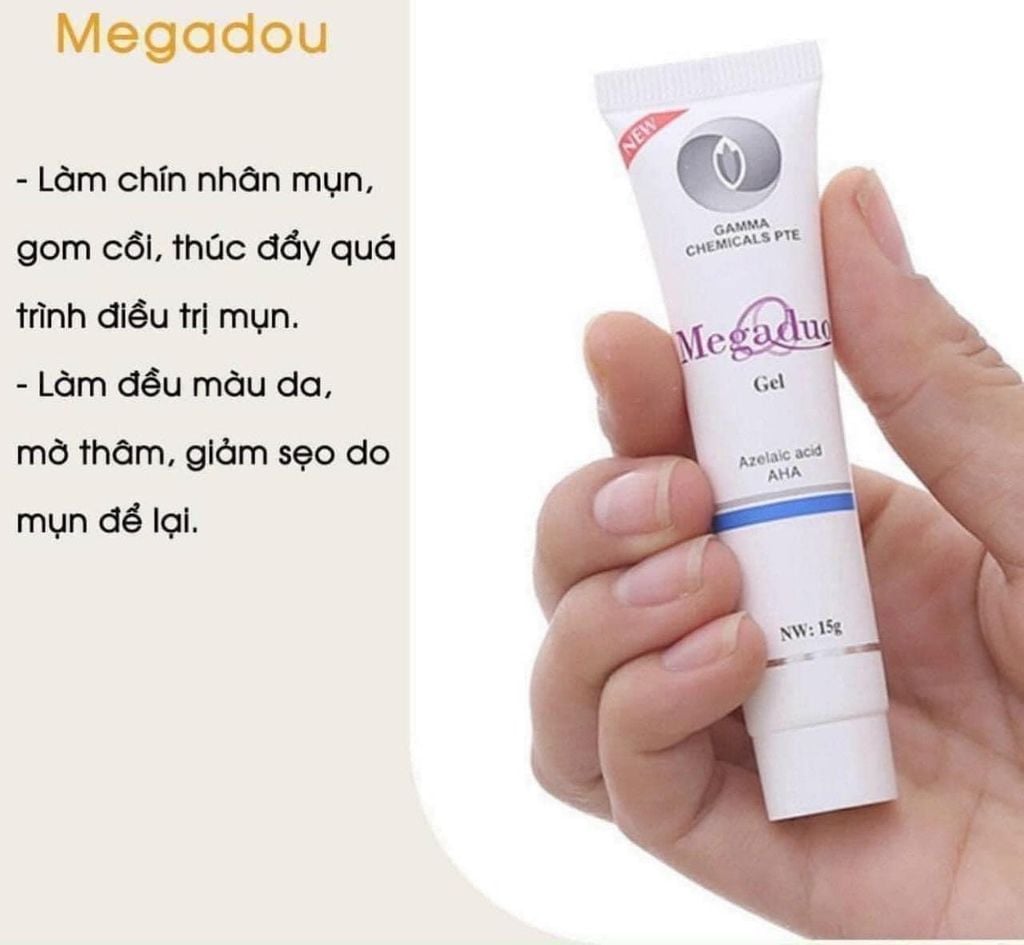 Gel Giảm Mụn Và Vết Thâm Megaduo Gel 15g