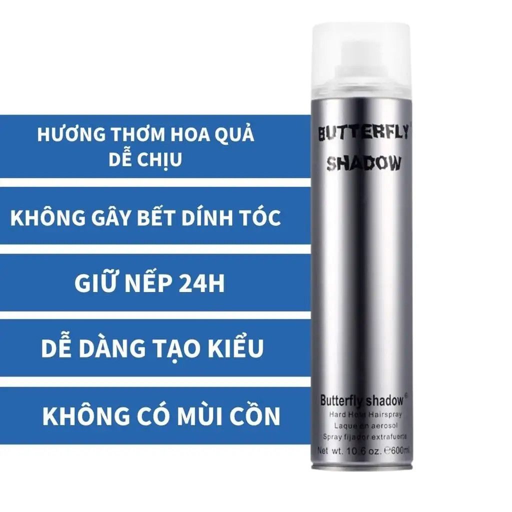 Keo Xịt Tóc Butterfly Shadow 150ml