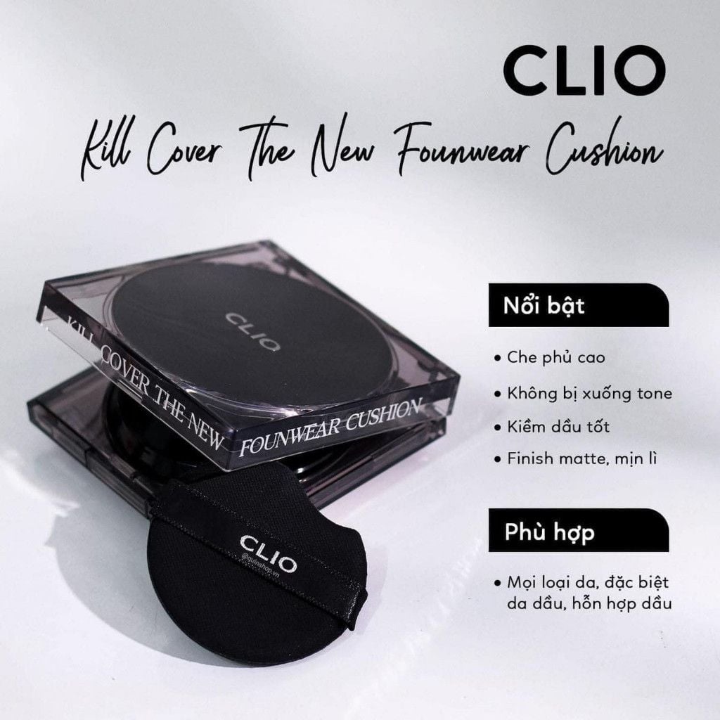 Mini Size - Phấn Nước Clio Kill Cover The New Founwear Cushion #2-BP