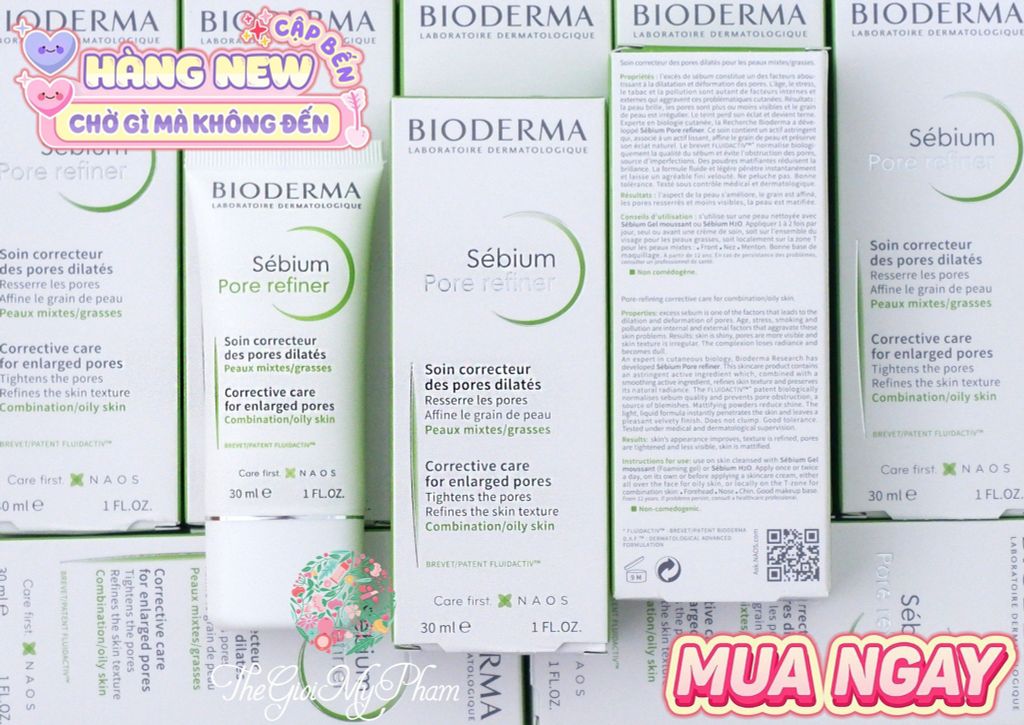 Kem Bioderma Pore Refiner 30ml