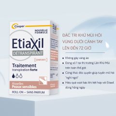 Lăn Khử Mùi Đặc Trị Etiaxil 15ml ( Hộp nâu-Mới)