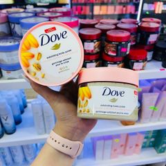 Kem Tẩy Da Chết Body DOVE 298g #Lúa Mạch&Dầu Hoa Cúc