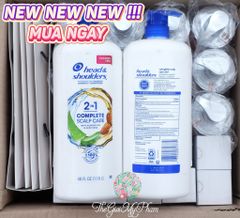 H&D - Gội Xã 2 in 1 USA 1.18 lít #Hạnh Nhân&Nha Đam