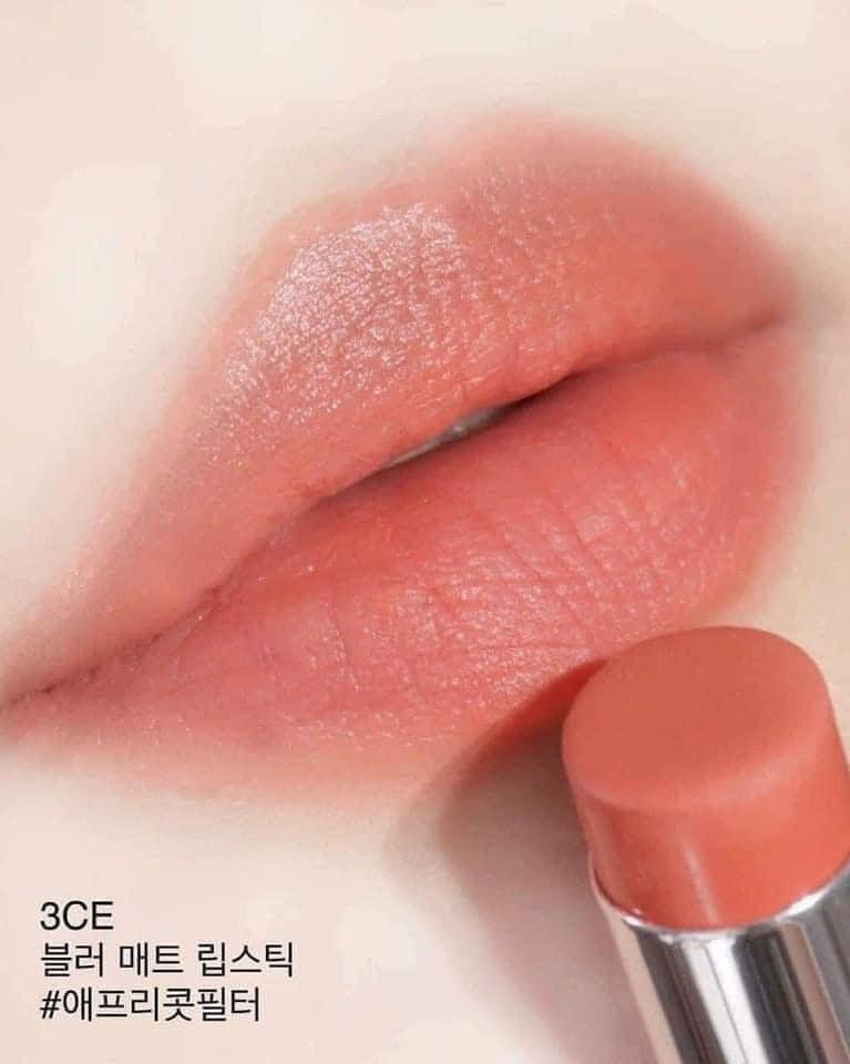 Son Thỏi 3CE Blur Matte Lipstick #Apricot Filter