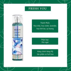 Xịt Thơm BBW 236ml #Moon Light Path