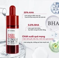 So Natural - Tinh Chất Red Peel Tingle Serum 10ml (Bản cải tiến)