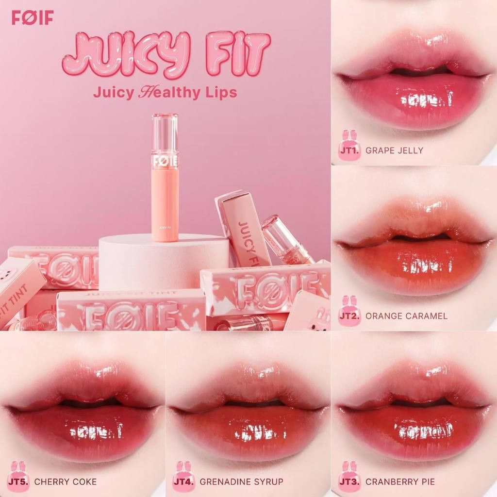 Son FOIF Juicy Fit Tint JT4 - Grenadine Syrup