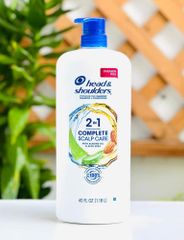 H&D - Gội Xã 2 in 1 USA 1.18 lít #Hạnh Nhân&Nha Đam
