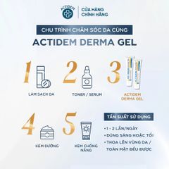 Gel Trị Mụn - Giảm Thâm Actidem Derma Gel 18g