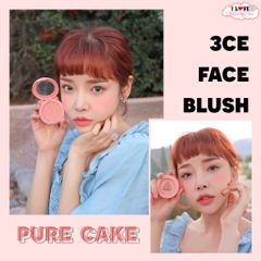 Má hồng 3CE Face Blush #Pure Cake