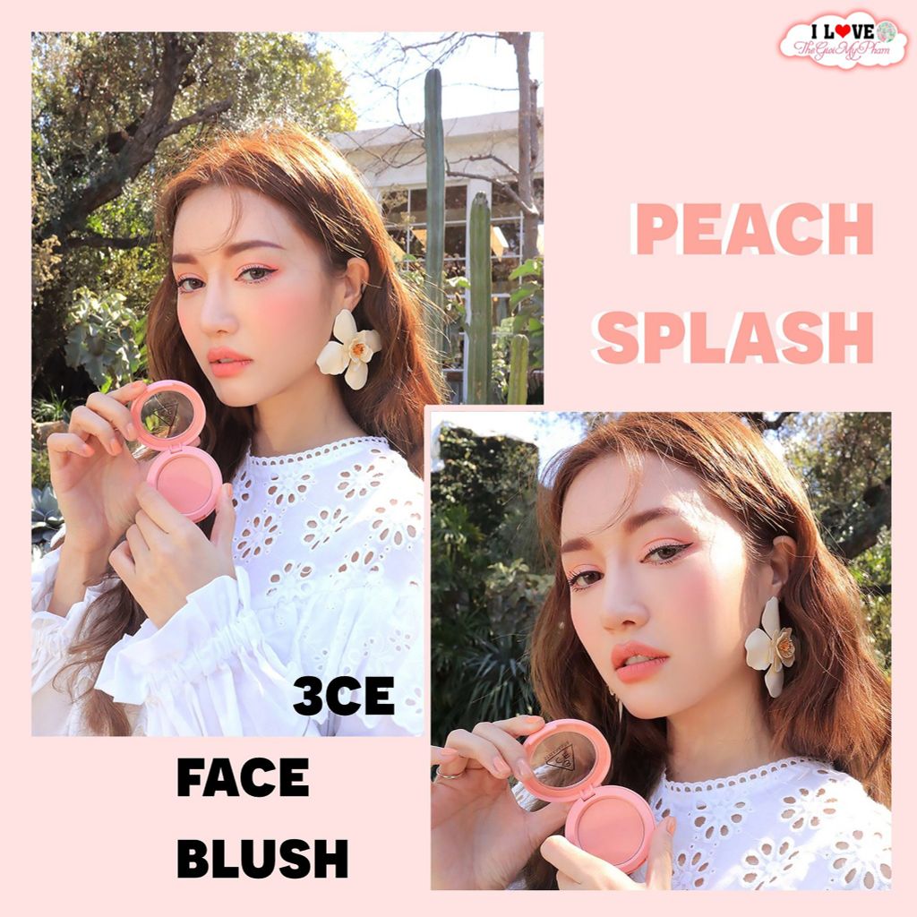 Má hồng 3CE Face Blush #Peach Splash