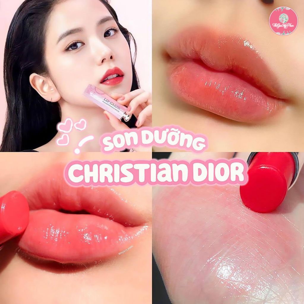 Dior - Son Dưỡng Addict Lip Glow #033 Coral (Mẫu Mới Vỏ Xanh) - Ko Tđ