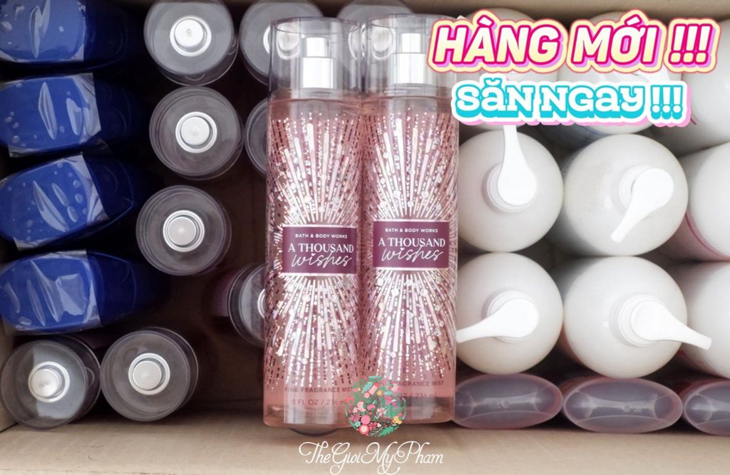 Xịt Thơm BBW #A Thousand Wishes 236ml