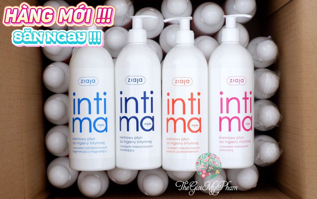 Dung dịch vệ sinh Intima 500ml #Hồng
