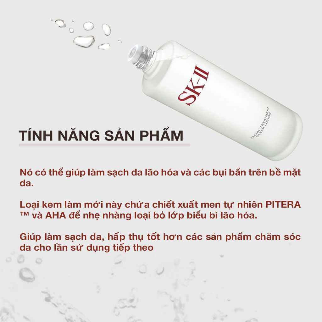 SK-II Facial Treatment Clear Lotion 230ml ( Ko tđ)