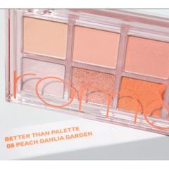 Phấn Mắt 10 Ô Rom&nd Better Than Palette #08 Peach Dahlia Garden