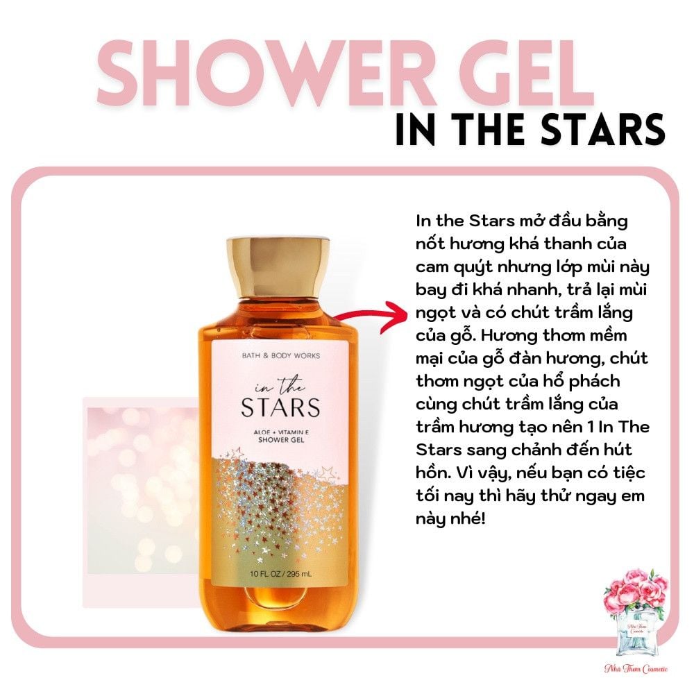 BBW - Gel Tắm 295ml #In The Star