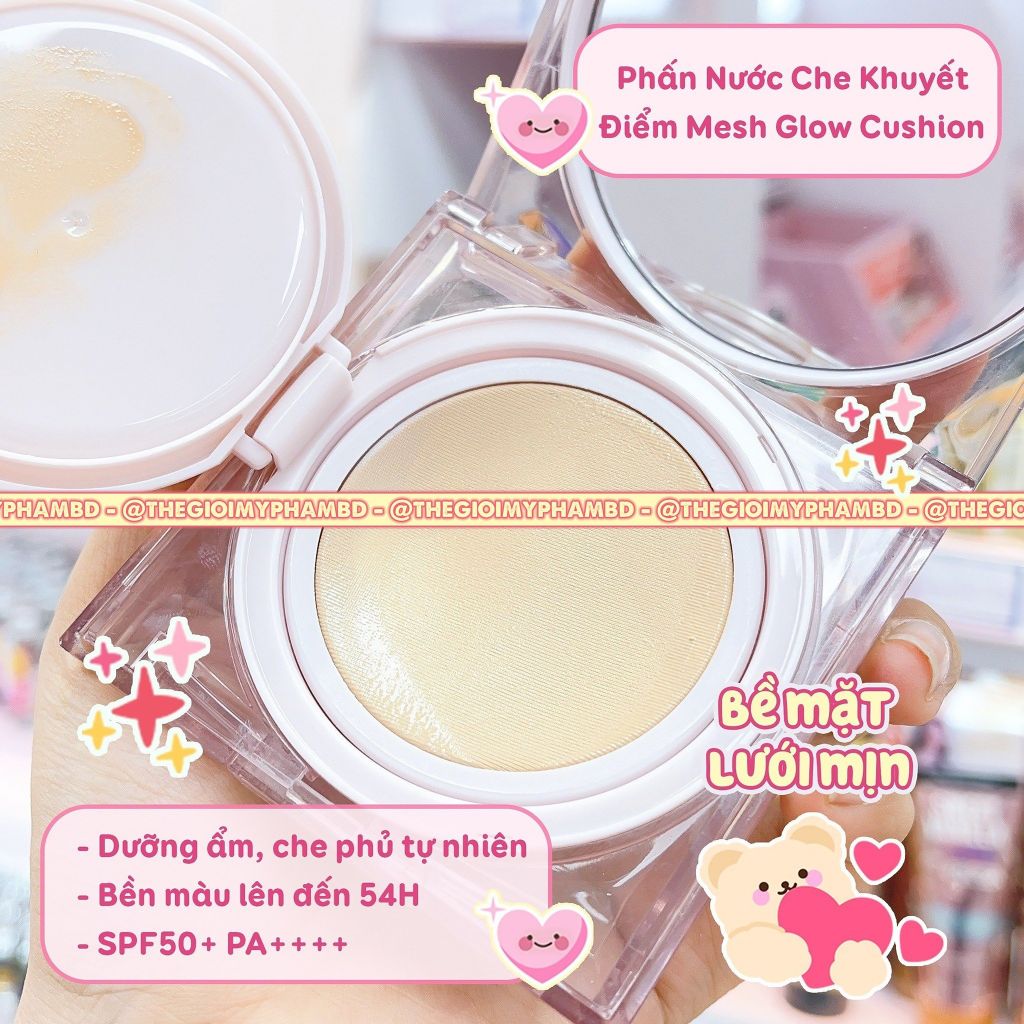 CLIO - CLIO Kill Cover Mesh Glow Cushion SPF50 #2-BP(Kèm lõi)