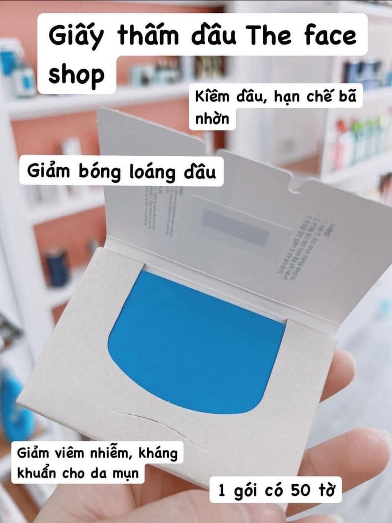 Film Thấm Dầu Thefaceshop