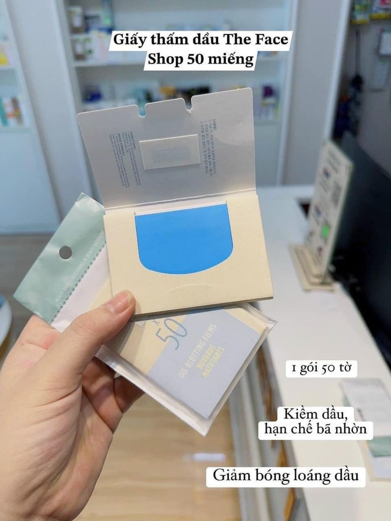 Film Thấm Dầu Thefaceshop