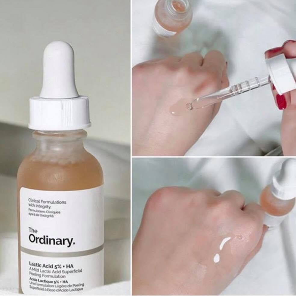 Tinh Chất The Ordinary Lactic Acid 5% + HA 30ml