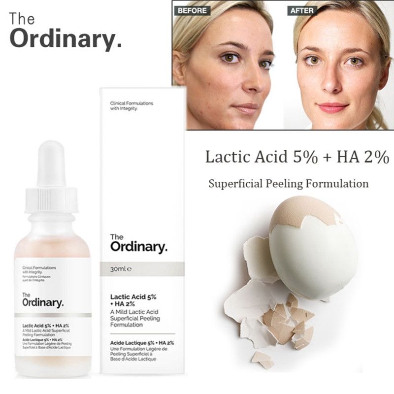 Tinh Chất The Ordinary Lactic Acid 5% + HA 30ml