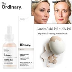 Tinh Chất The Ordinary Lactic Acid 5% + HA 30ml