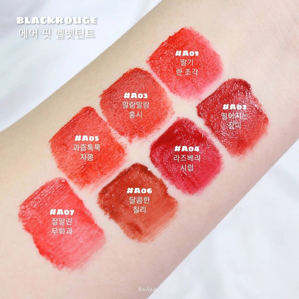 Son Kem Black Rouge Airfit Velvet #A06