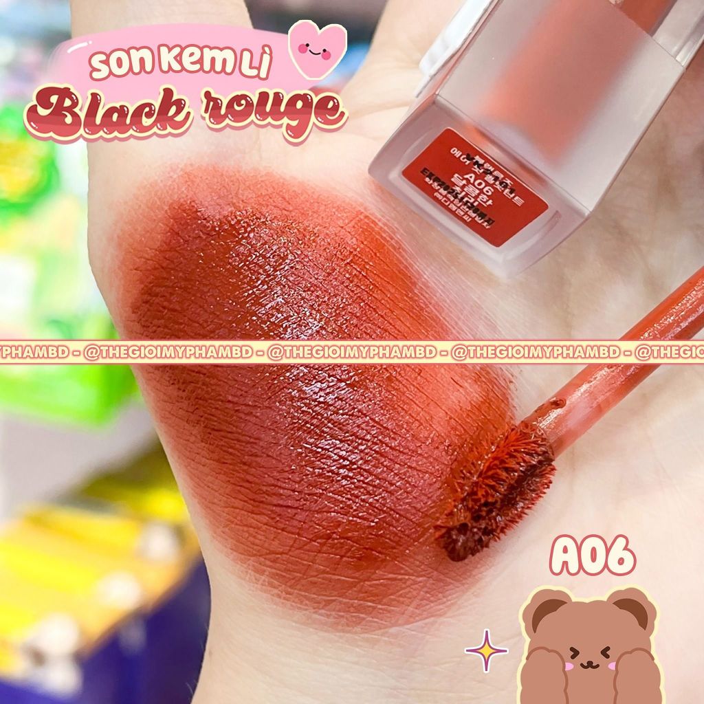 Son Kem Black Rouge Airfit Velvet #A06